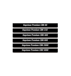 Hapstone Premium CBN Narrow  stones set