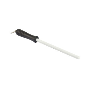 10" Idahone Fine Honing Rod with Black Handle