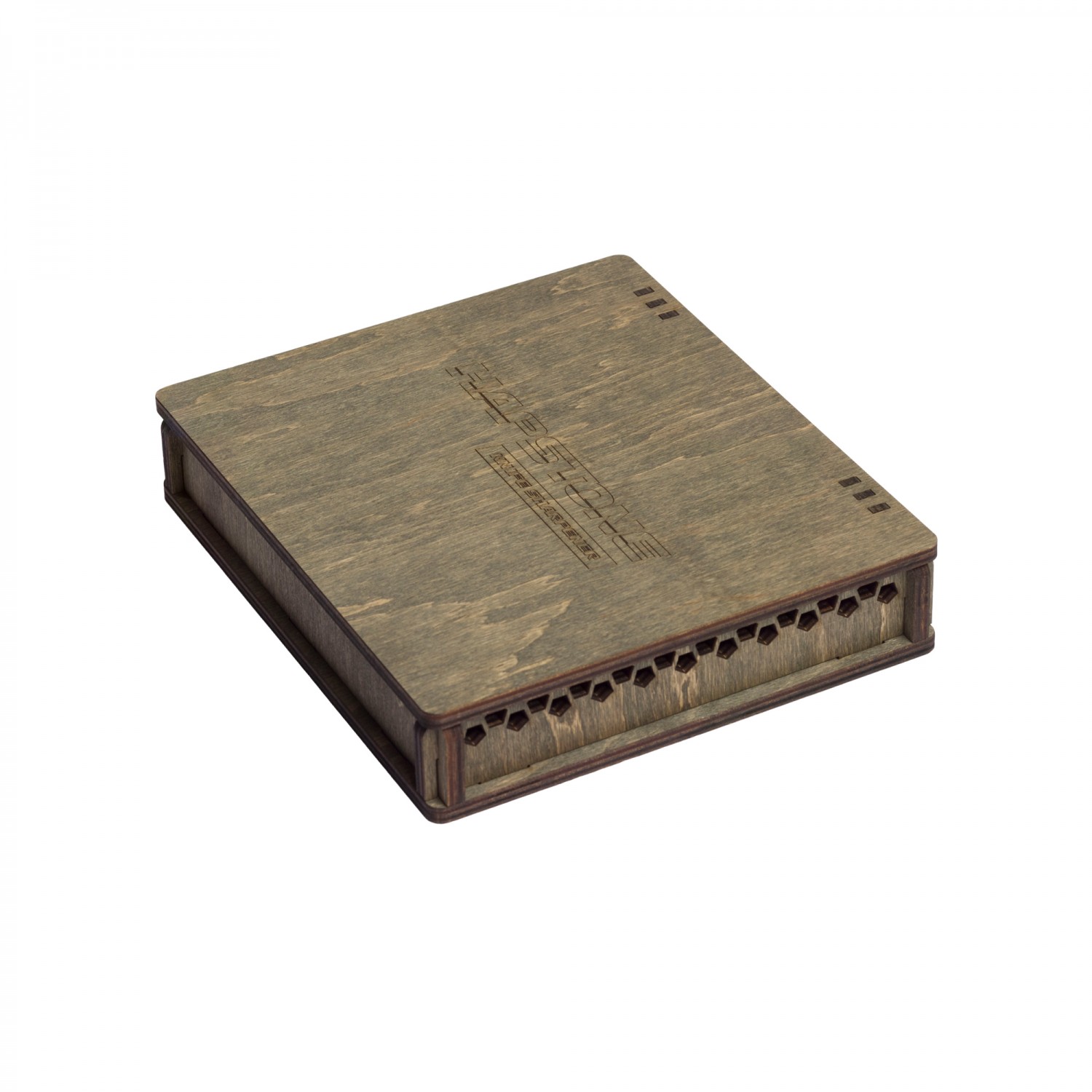 Plywood storage case for 9 stones