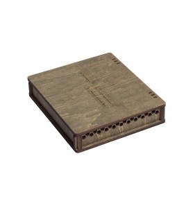 Plywood storage case for 9  stones 