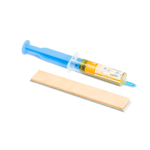 CBN Stropping Paste Syringe PDT (PDTools) 20g + Cowhide Leather Strop