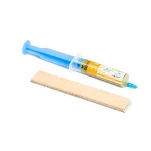 CBN Stropping Paste Syringe PDT (PDTools) 20g + Cowhide Leather Strop