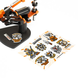 Stickers Hapstone "Sharpness is my Jam!" 5,9х8,2"