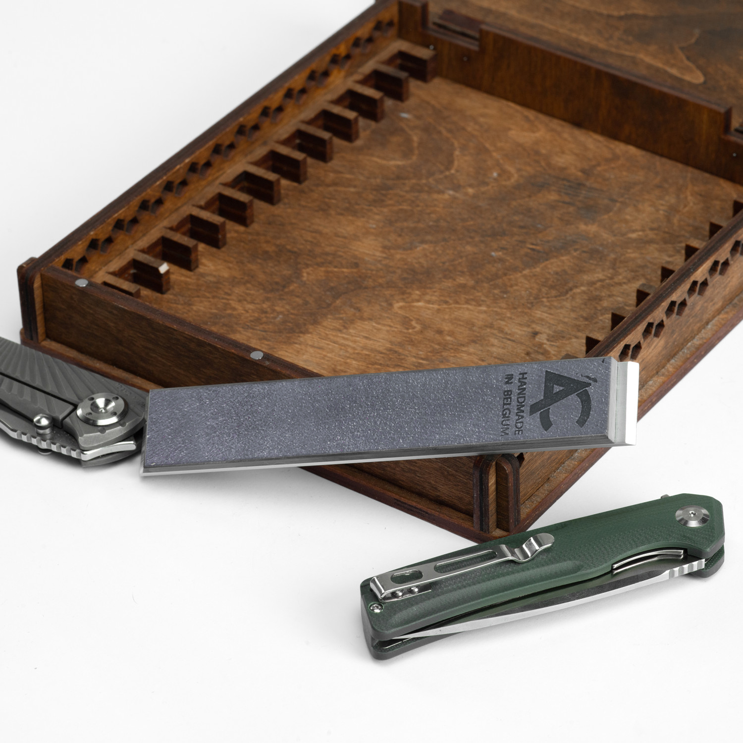 Ardennes-Coticule Belgian Blue Whetstone Ardennes-Coticule Belgian Blue Whetstone