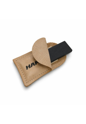 Pocket Stones Dan's Black Arkansas Leather Pouch