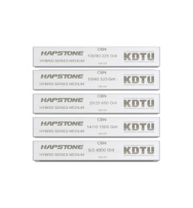 KDTU Hybrid CBN (Pro) stones set