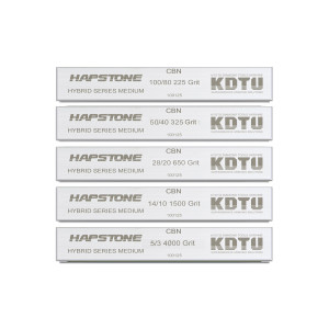 KDTU Hybrid CBN (Pro) stones set