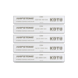 KDTU Hybrid CBN (Basic) stones set