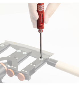 Ball-End Hex Screwdriver 4mm «Fire Orange» for Hapstone R2