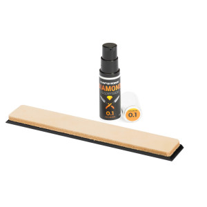 Hapstone Poly Diamond Suspension 5ml + Top Grain Cowhide leather strop